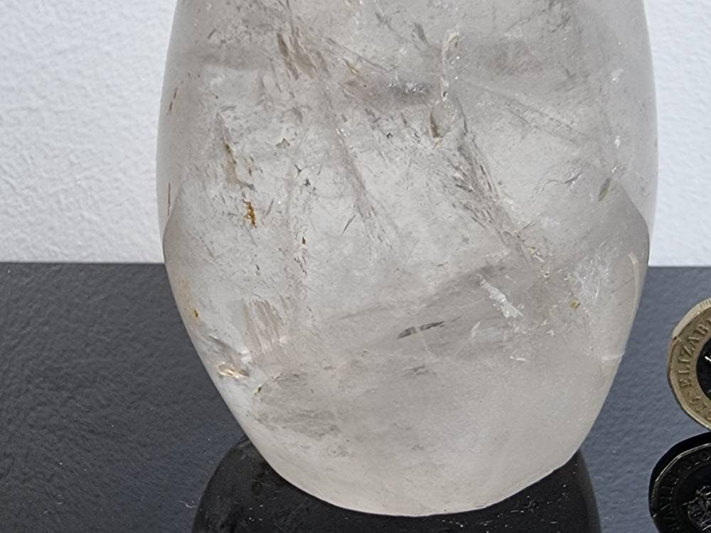 15) Clear Quartz Crystal Freeform