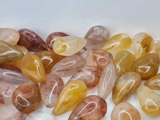 Crystal Cabochon Golden Healer / Fire Quartz
