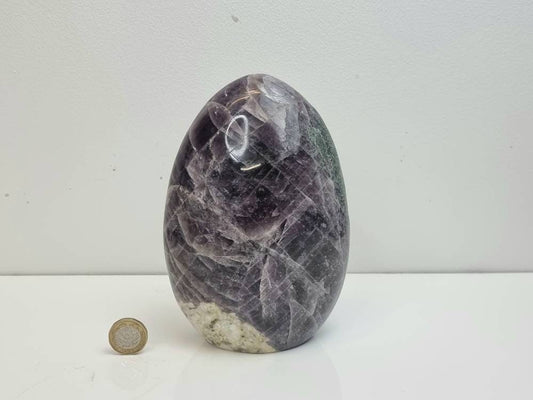 A beautiful freestanding Anhydrite crystal.
