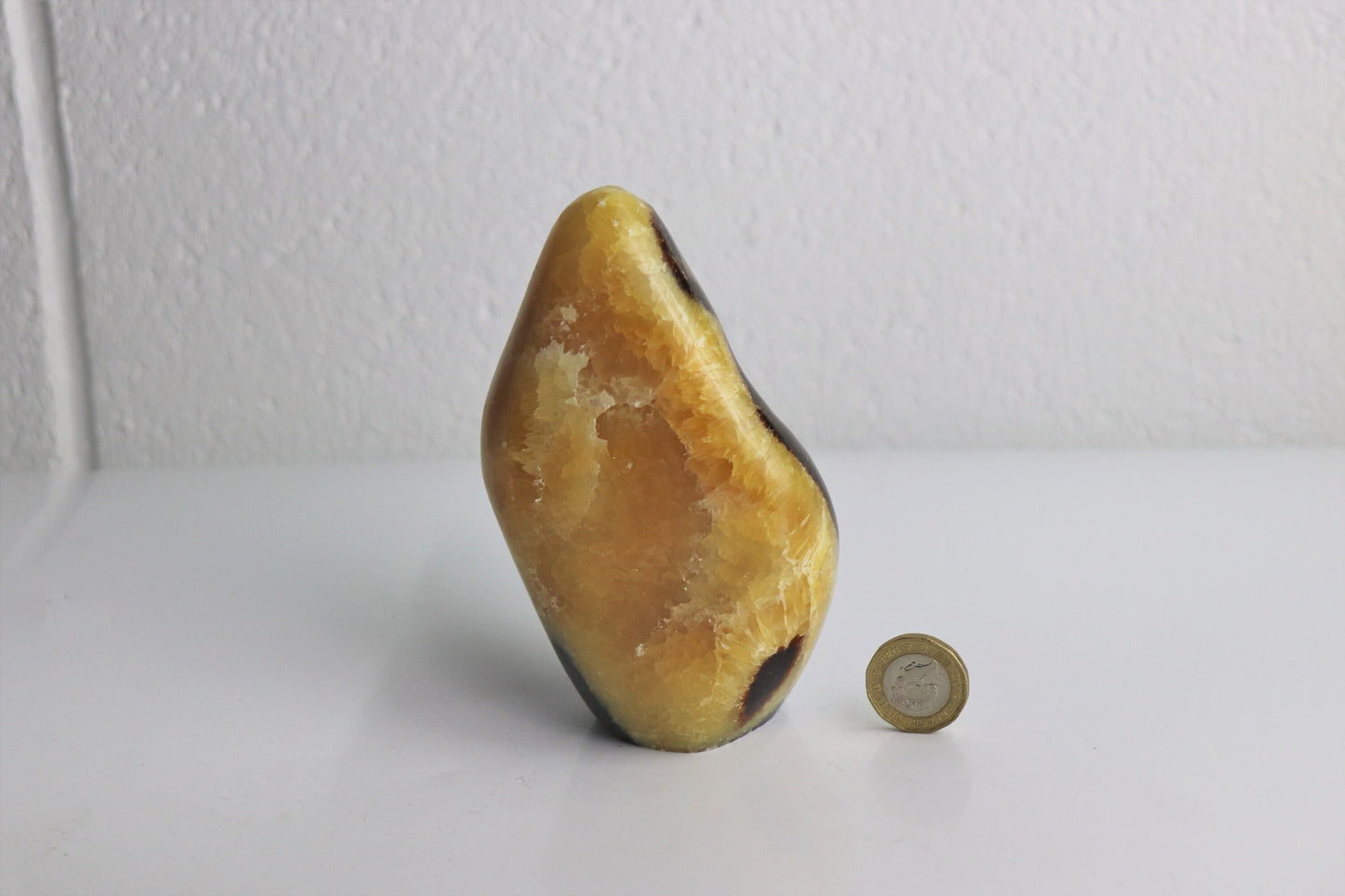 3) Large Septarian Calcite Crystal
