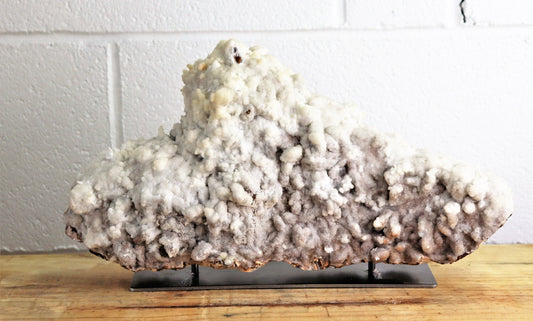 2) Extra Large Cave Calcite & Quartz Crystal Unique Home Decor  37cm