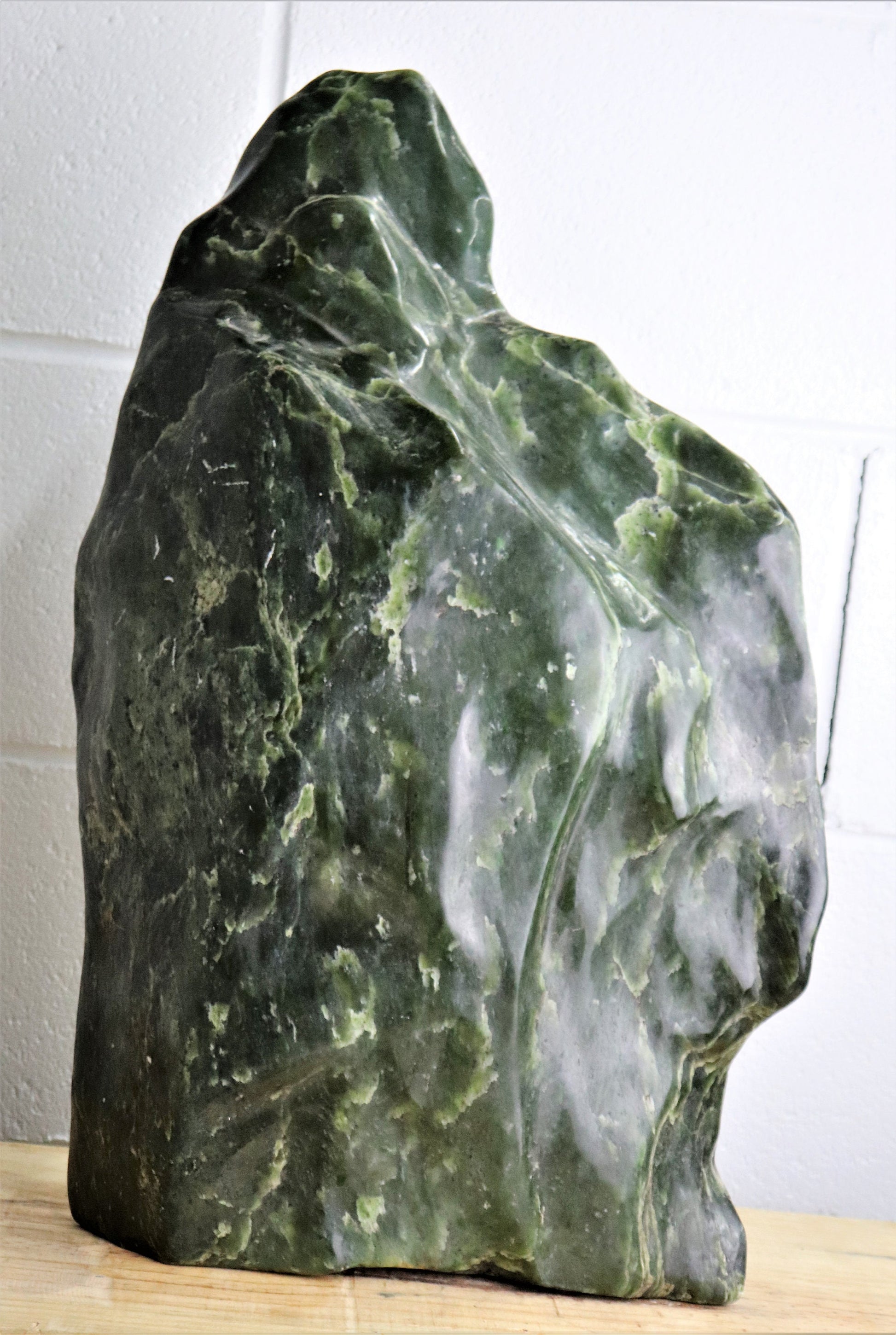 big nephrite jade crystal