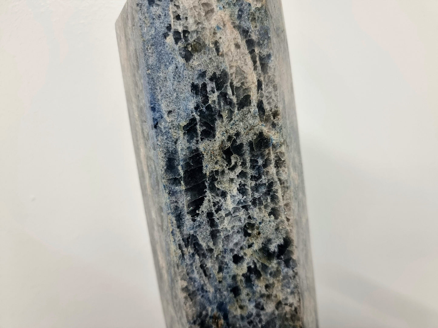 5) Extra Large Blue Spinel Quartz Crystal Prism
