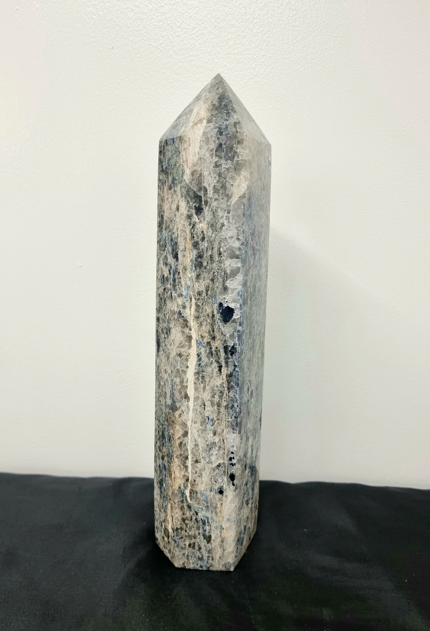 5) Extra Large Blue Spinel Quartz Crystal Prism