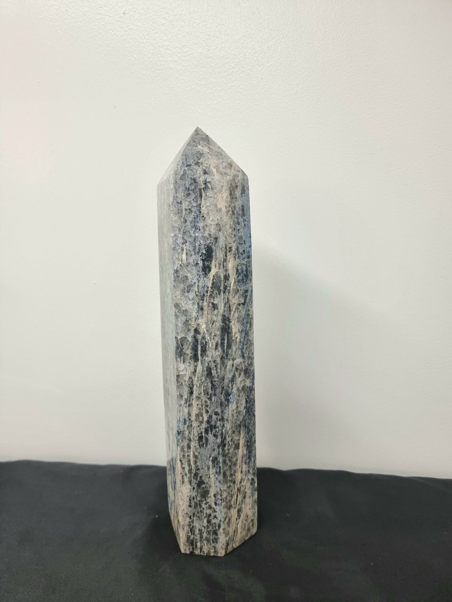 5) Extra Large Blue Spinel Quartz Crystal Prism