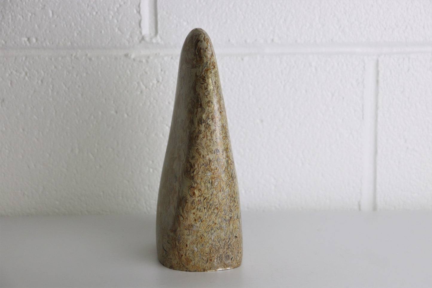 6) Large Coquillage Shell Jasper Crystal Ornament