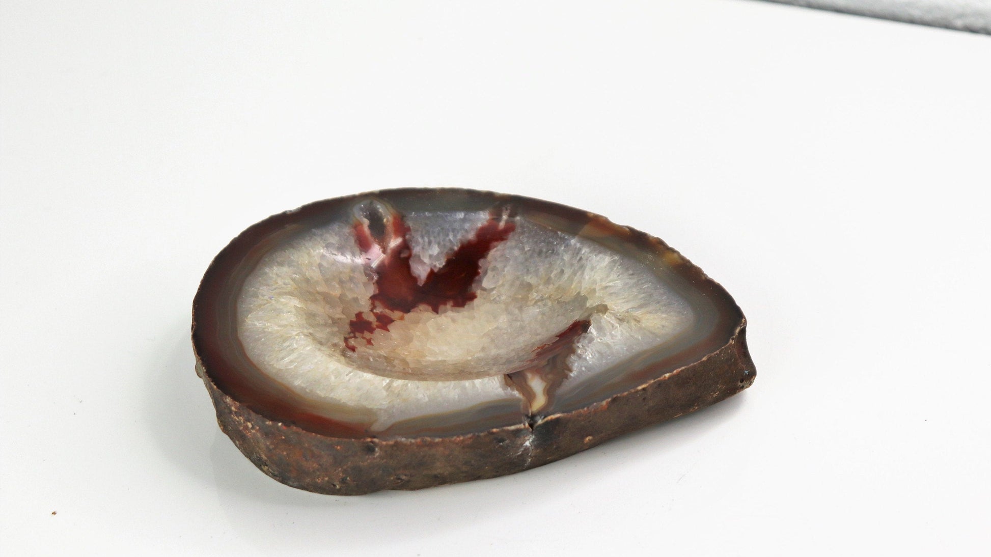 Agate Crystal Trinket Pot / Bowl,