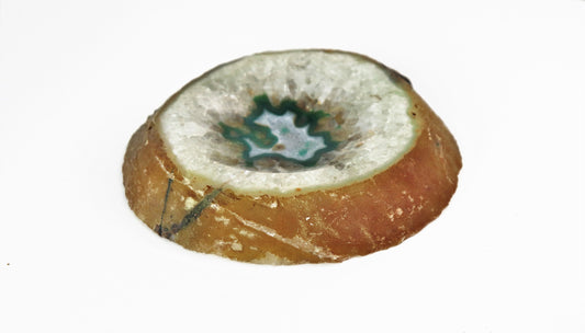6) Agate Crystal Trinket Pot / Bowl,