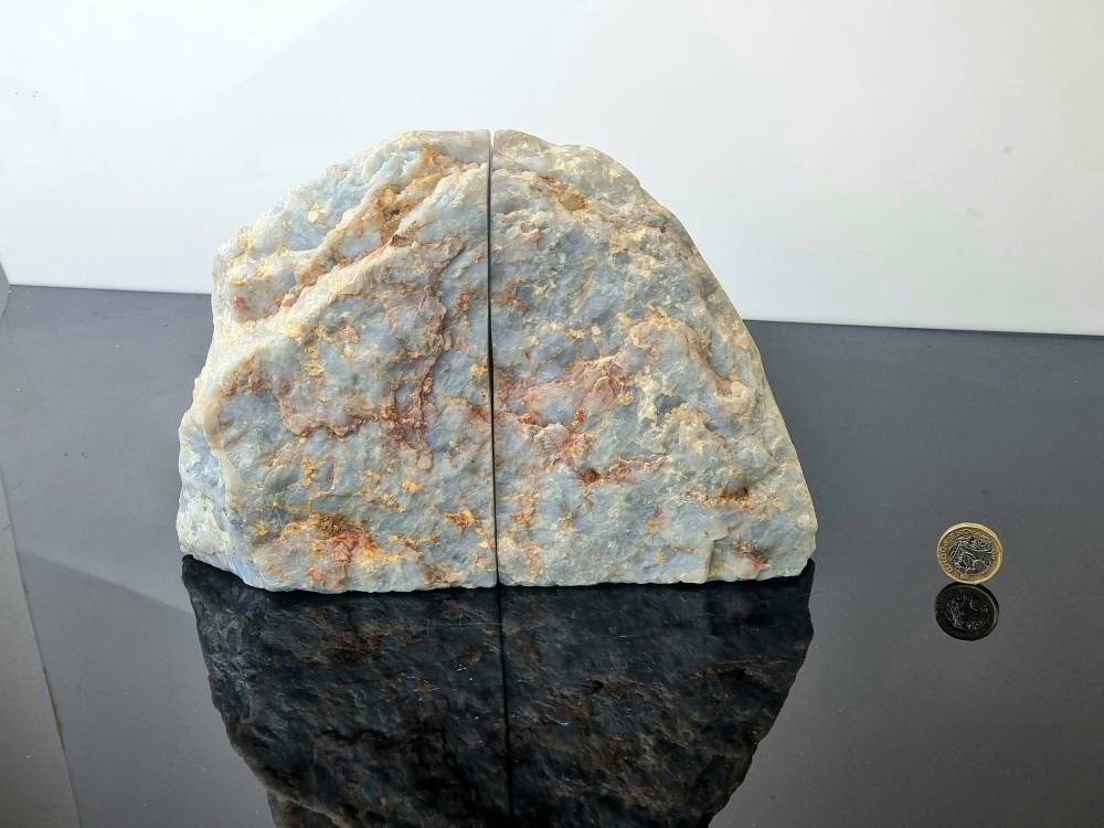 blue quartz crystal 