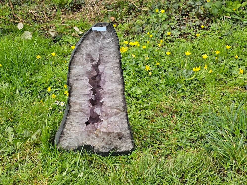 Large Brazilian Amethyst Crystal Church