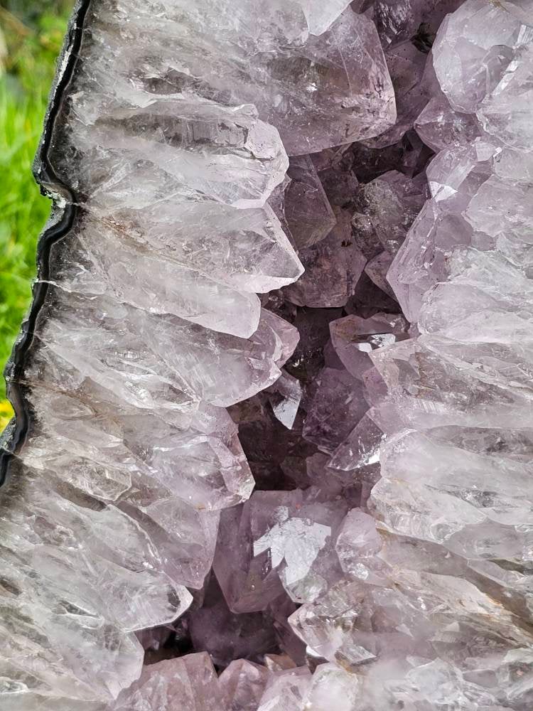 Large Brazilian Amethyst Crystal Church