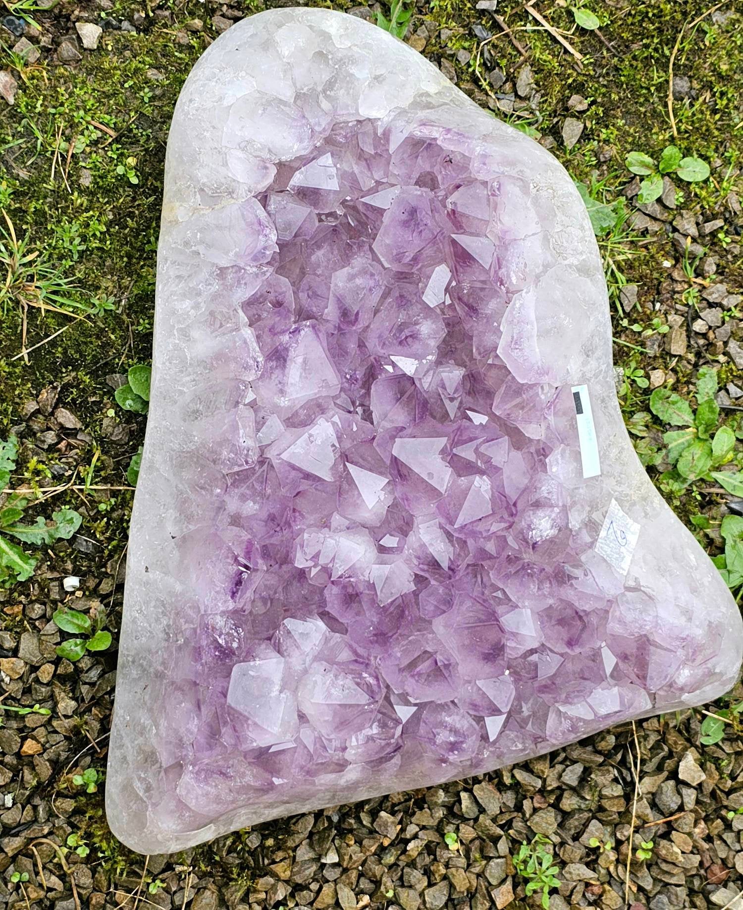 big amethyst crystal