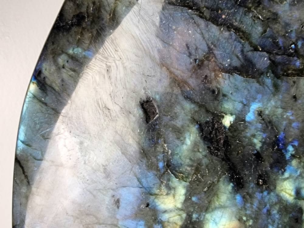 84) Extra Large Labradorite Crystal Polished