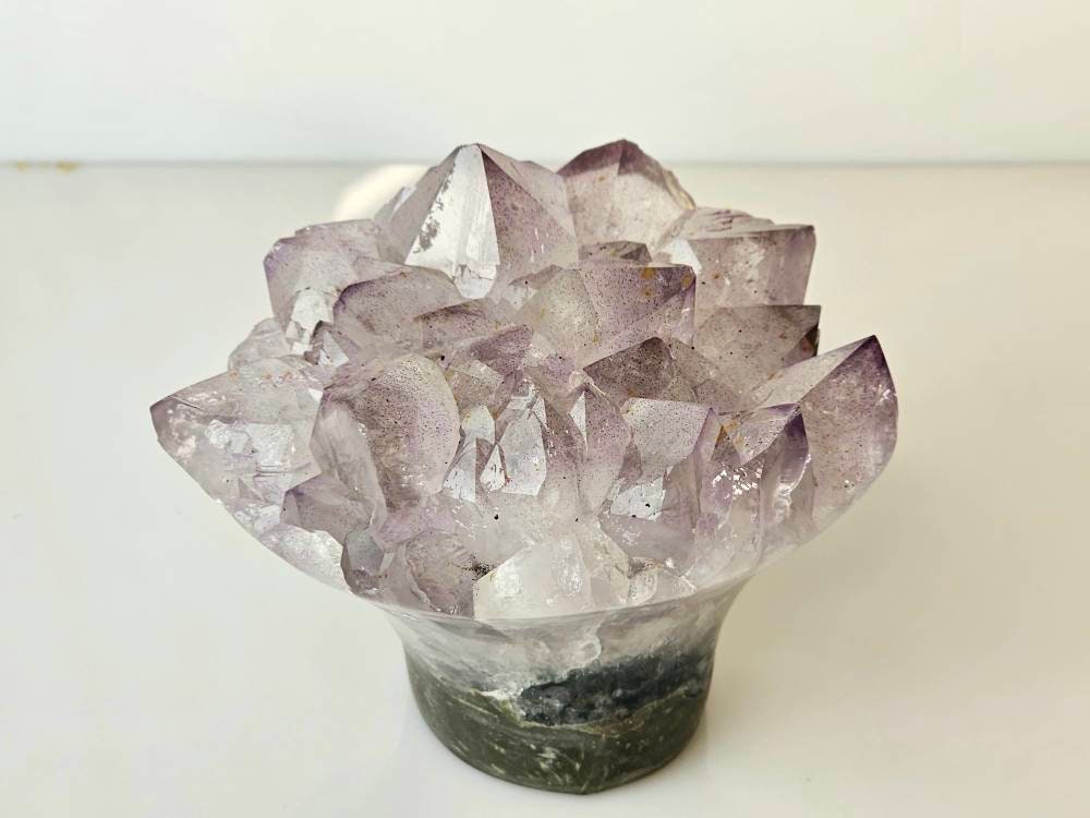 5) Amethyst Crystal Flower