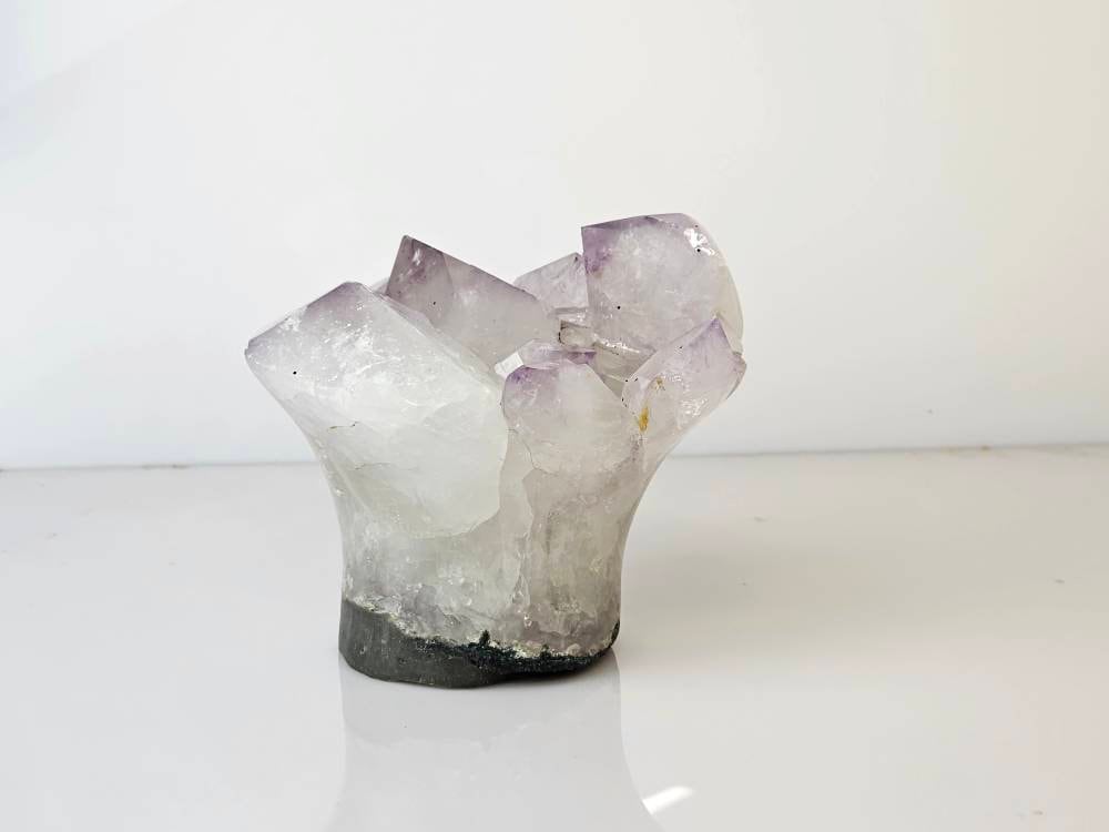 Amethyst crystal flower