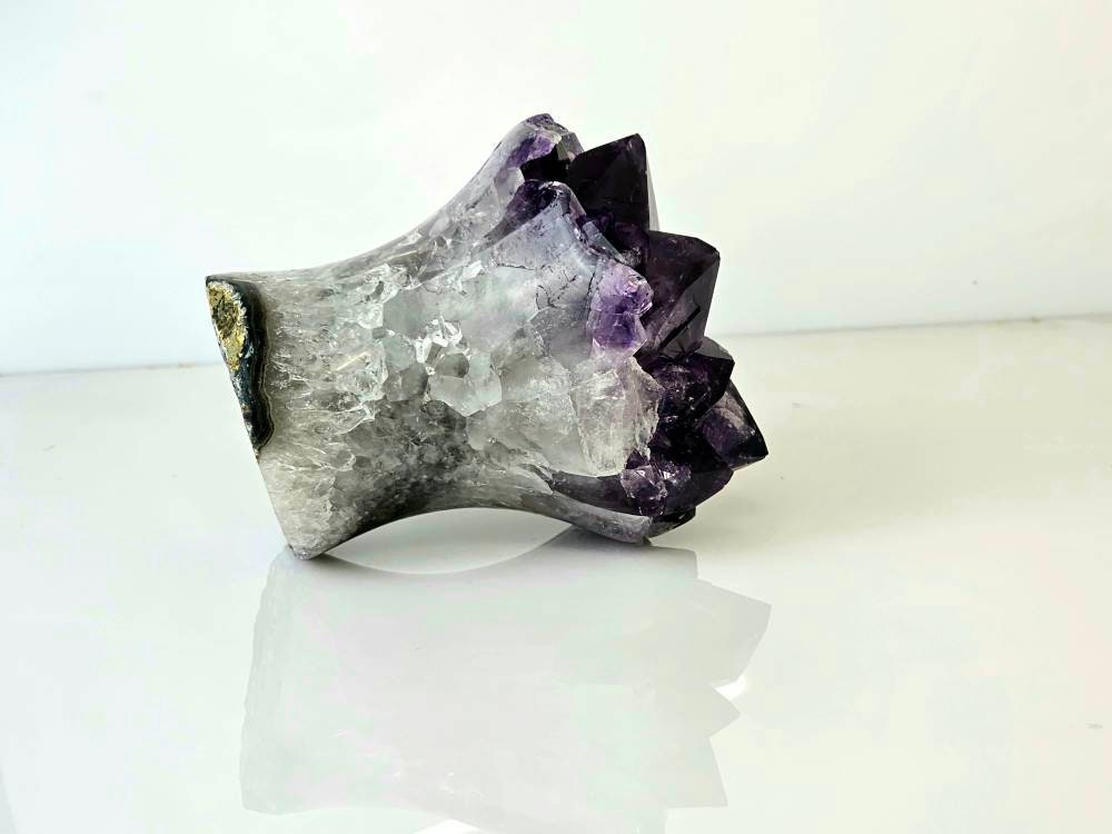 unique crystal carving