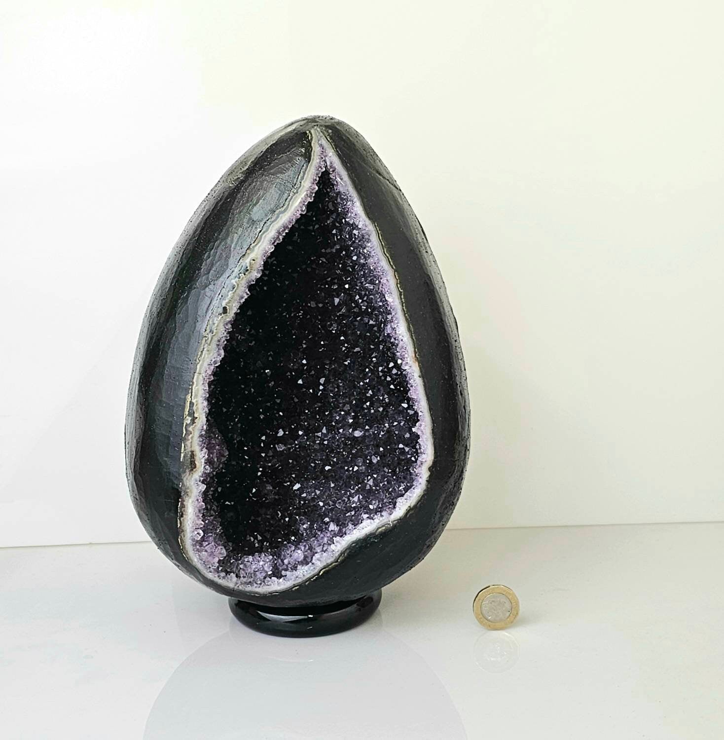 7) High Quality Huge Extra Large Amethyst Crystal Egg – Distinction ...