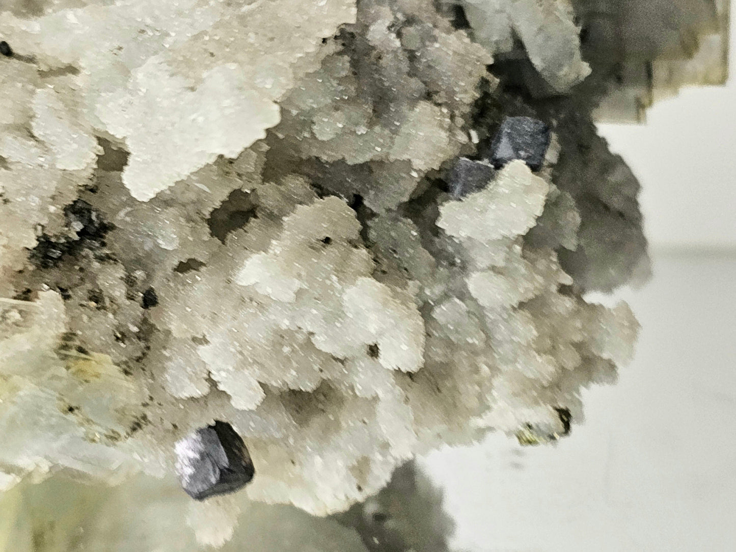 Blue Baryte Pyrite Crystal (#8)