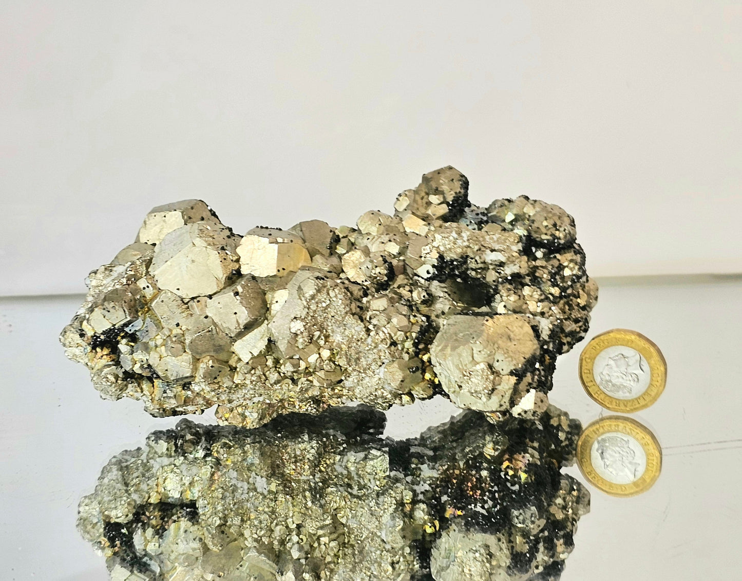 Pyrite Crystal Dodecahedron Peru  (#28)