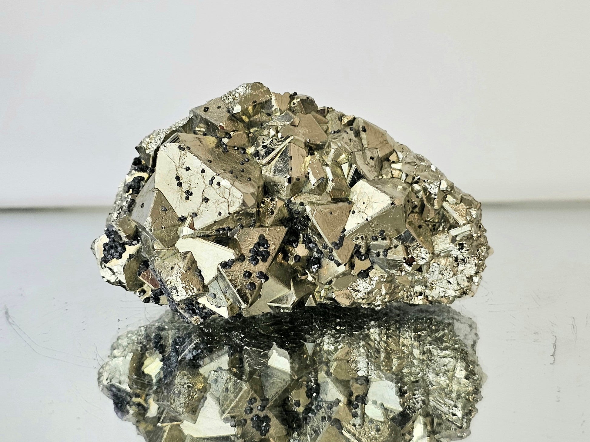 Pyrite Crystal Dodecahedron Peru 
