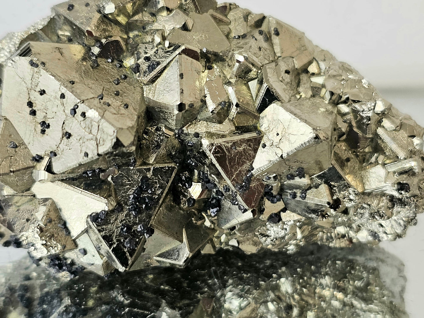 Octahedral Pyrite Crystal - Peru  (#25)