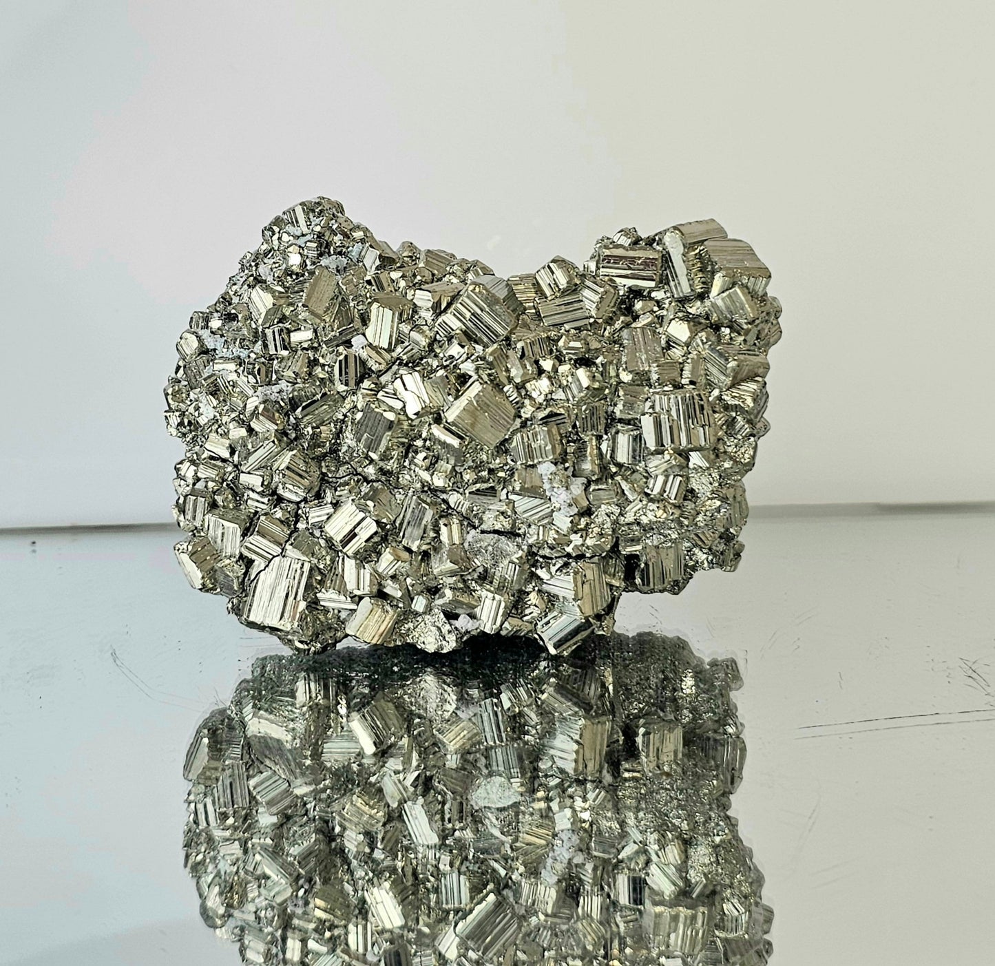 high quality pyrite cluster