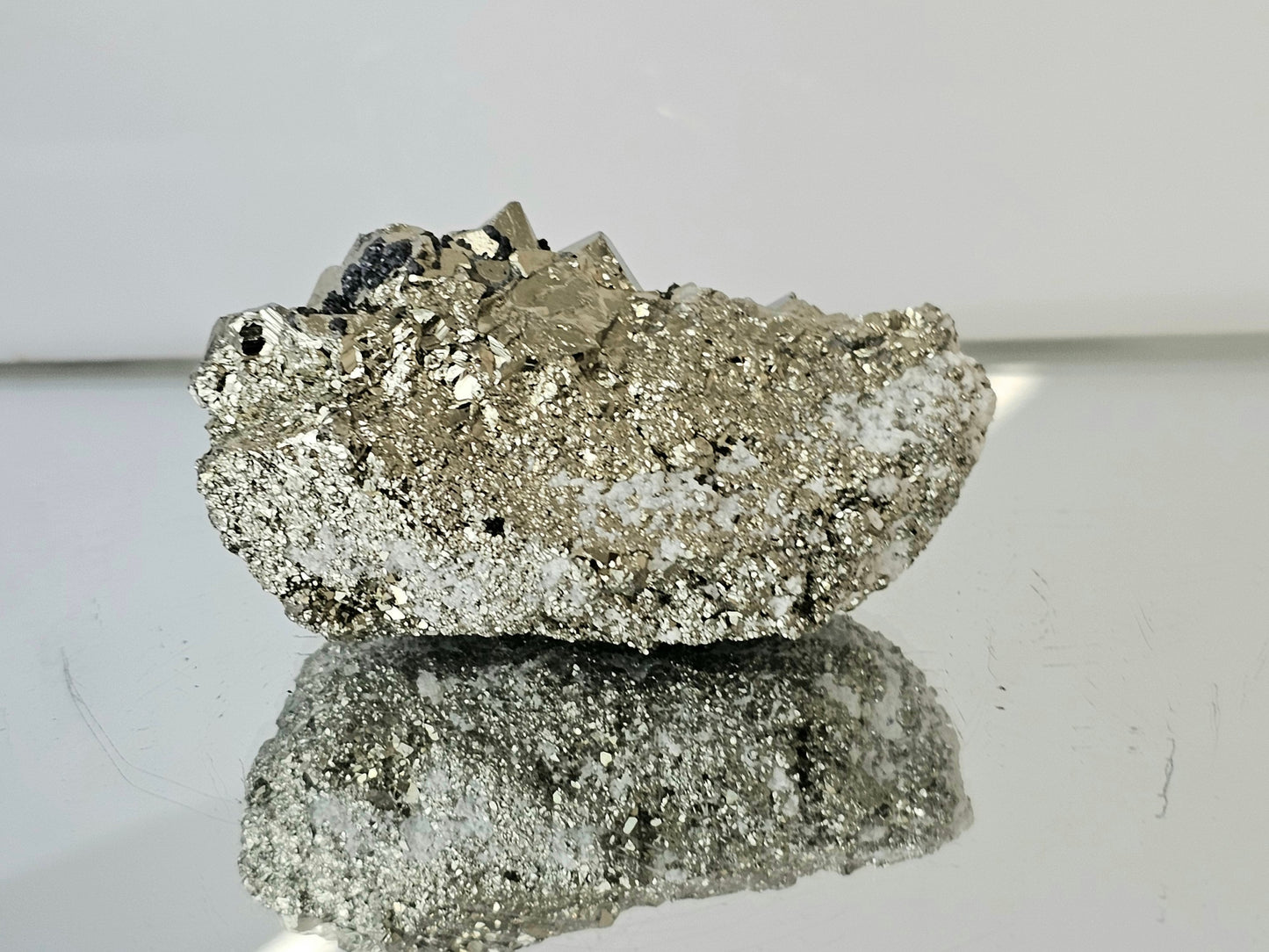 Octahedral Pyrite Crystal - Peru  (#25)