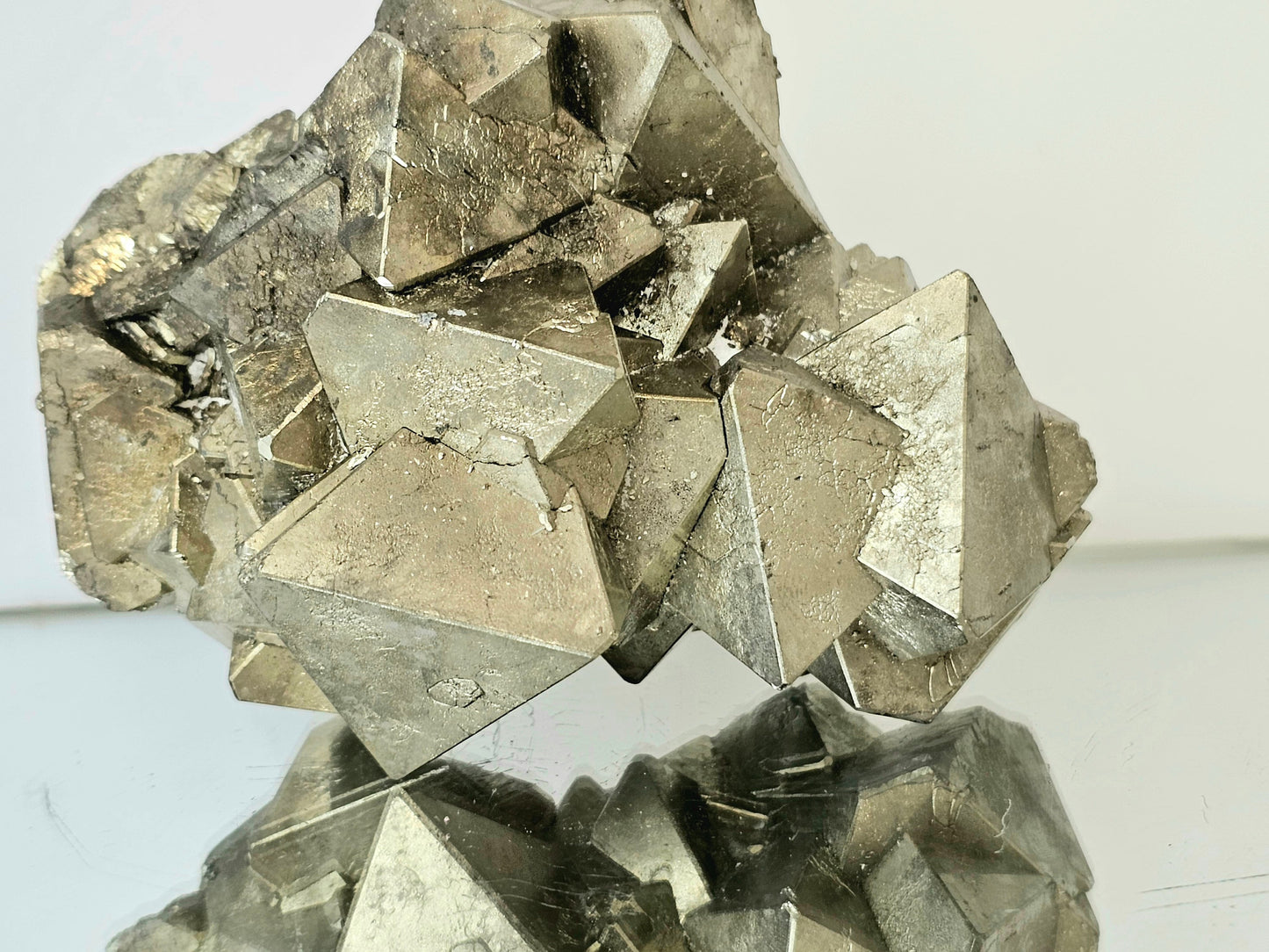 Octahedral Pyrite Crystal - Peru  (#22)