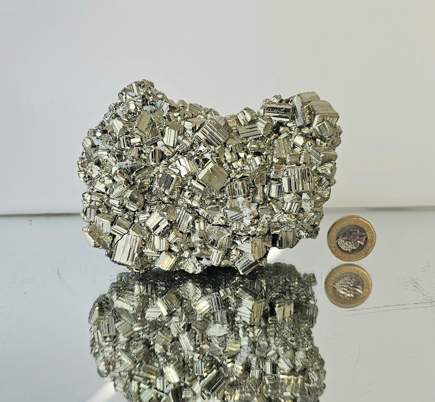 Pyrite Crystal Cluster - Peru  (#23)