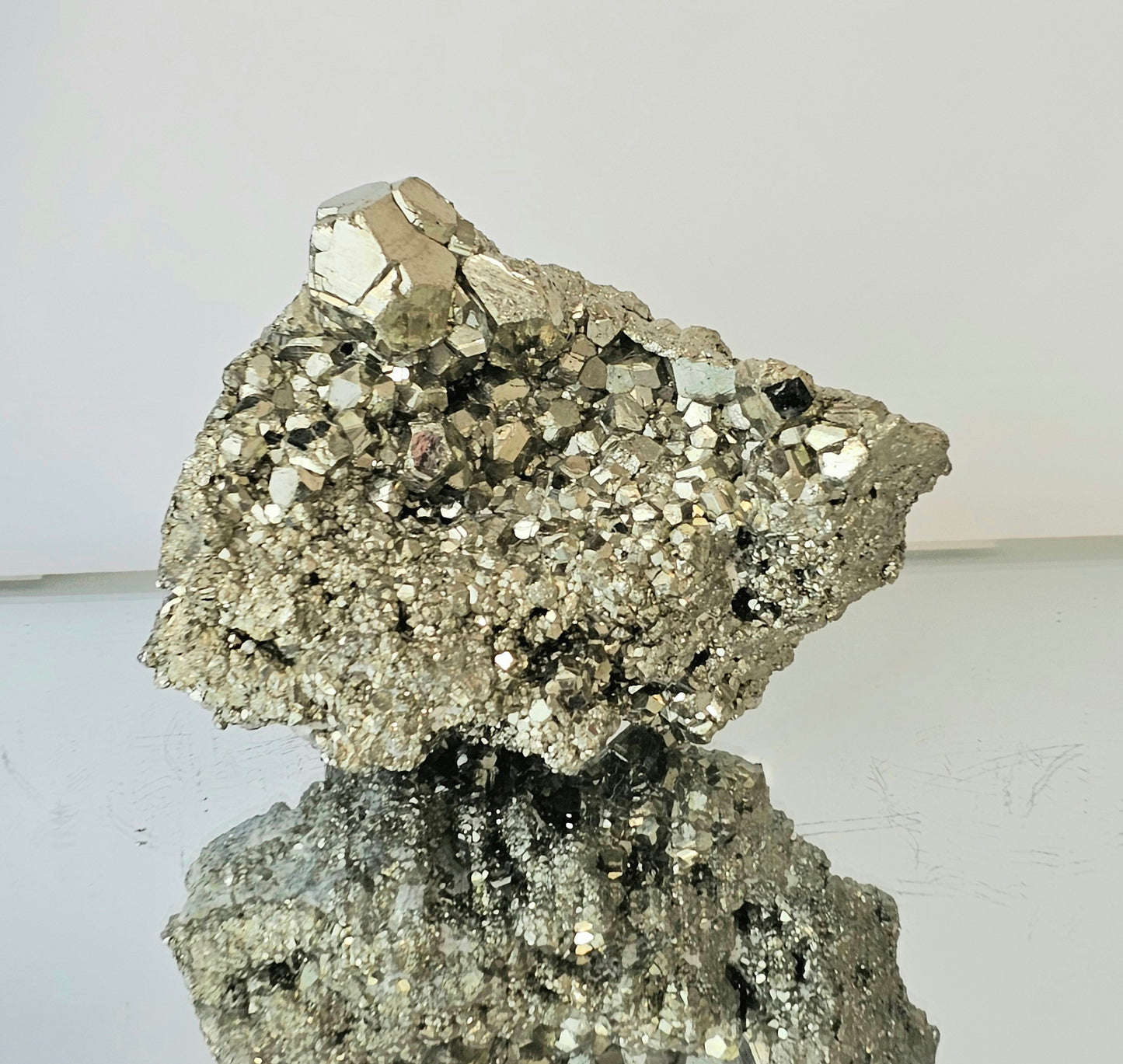 Pyrite Crystal Dodecahedron from Peru