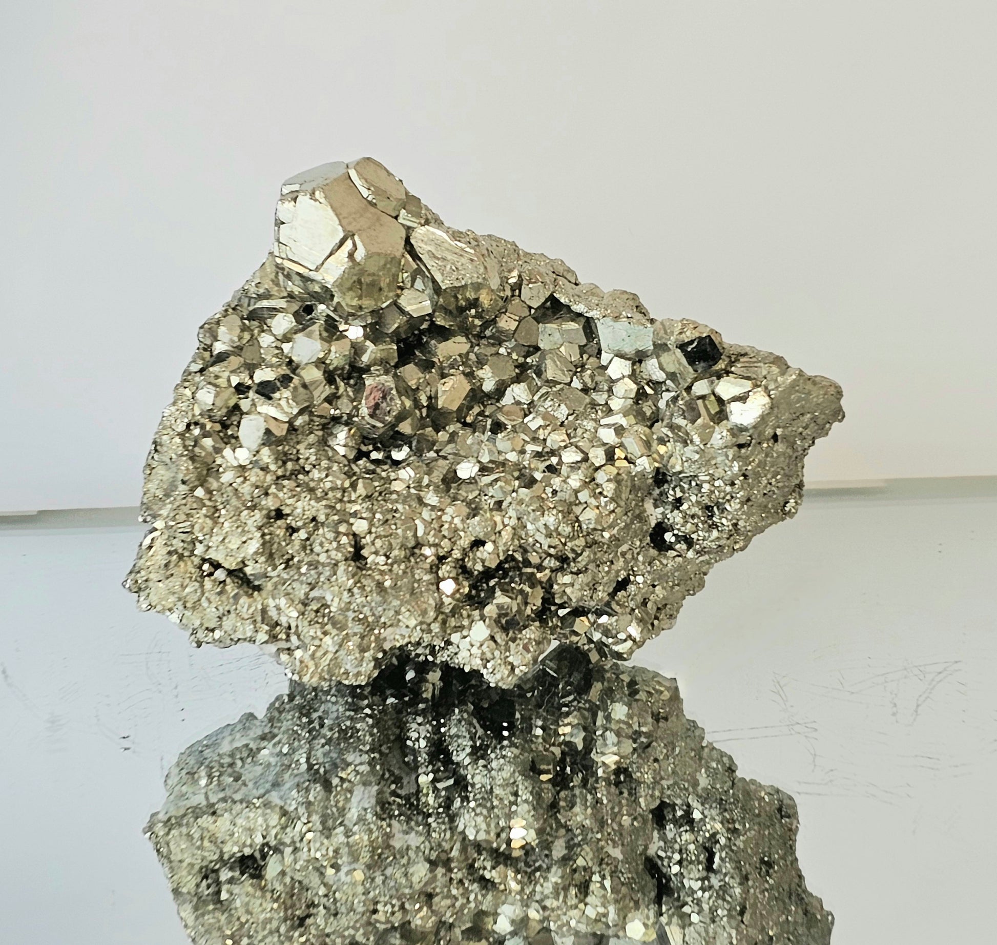 Pyrite Crystal Dodecahedron from Peru