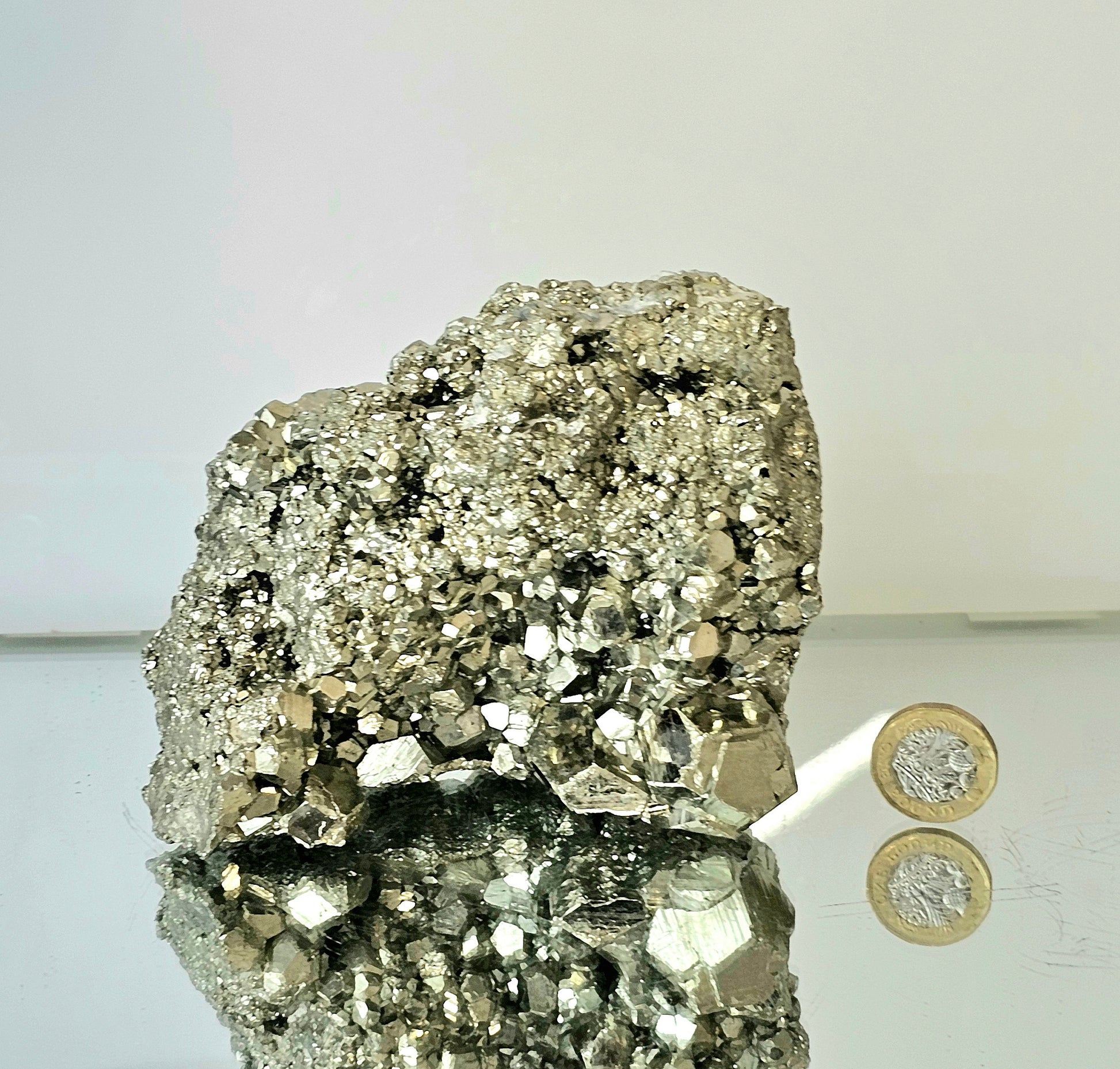 pyrite crystal from peru