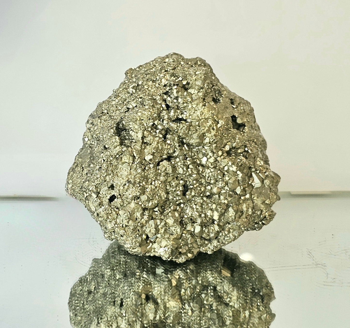 High Grade Pyrite Crystal Cluster  - Peru  (#39)
