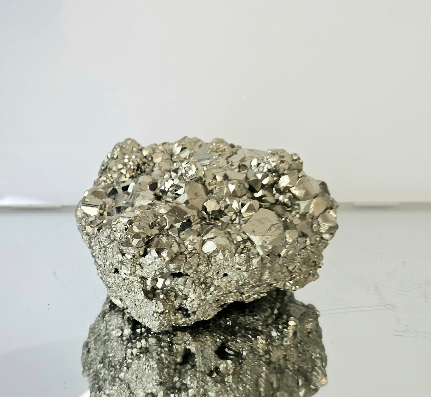 High Grade Pyrite Crystal Cluster  - Peru  (#39)