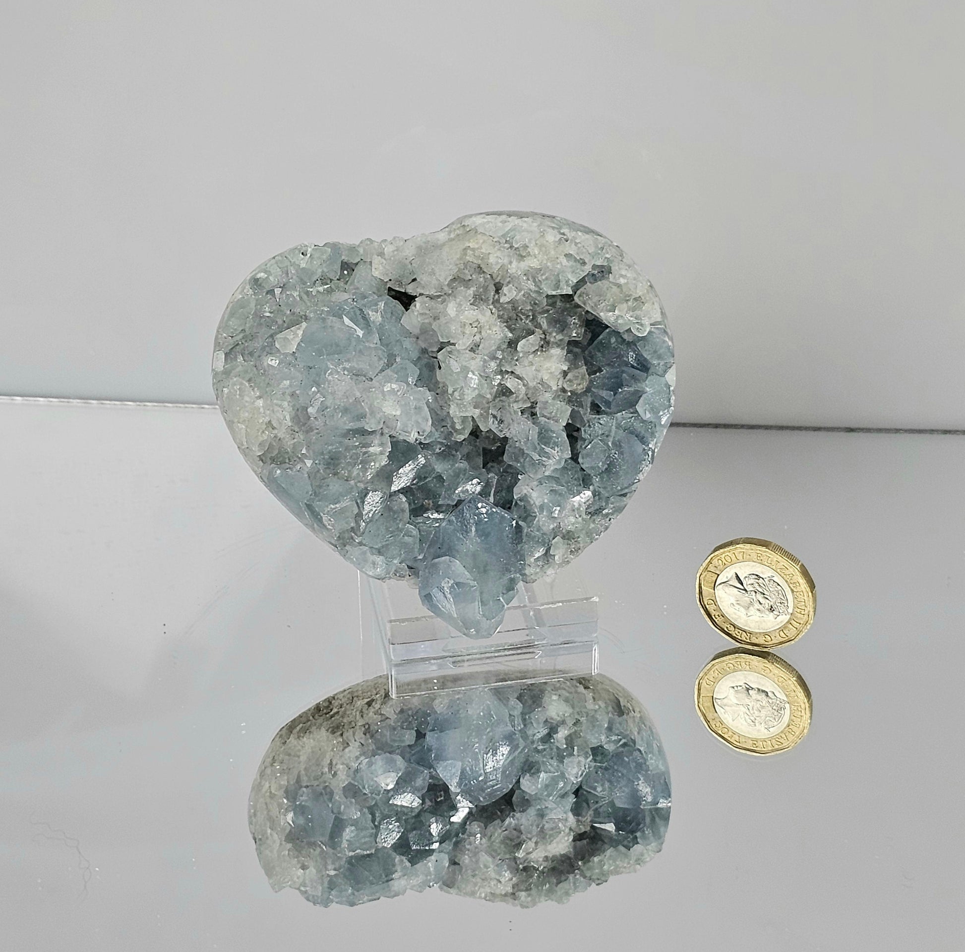 stunning celestite crystal gift wedding present