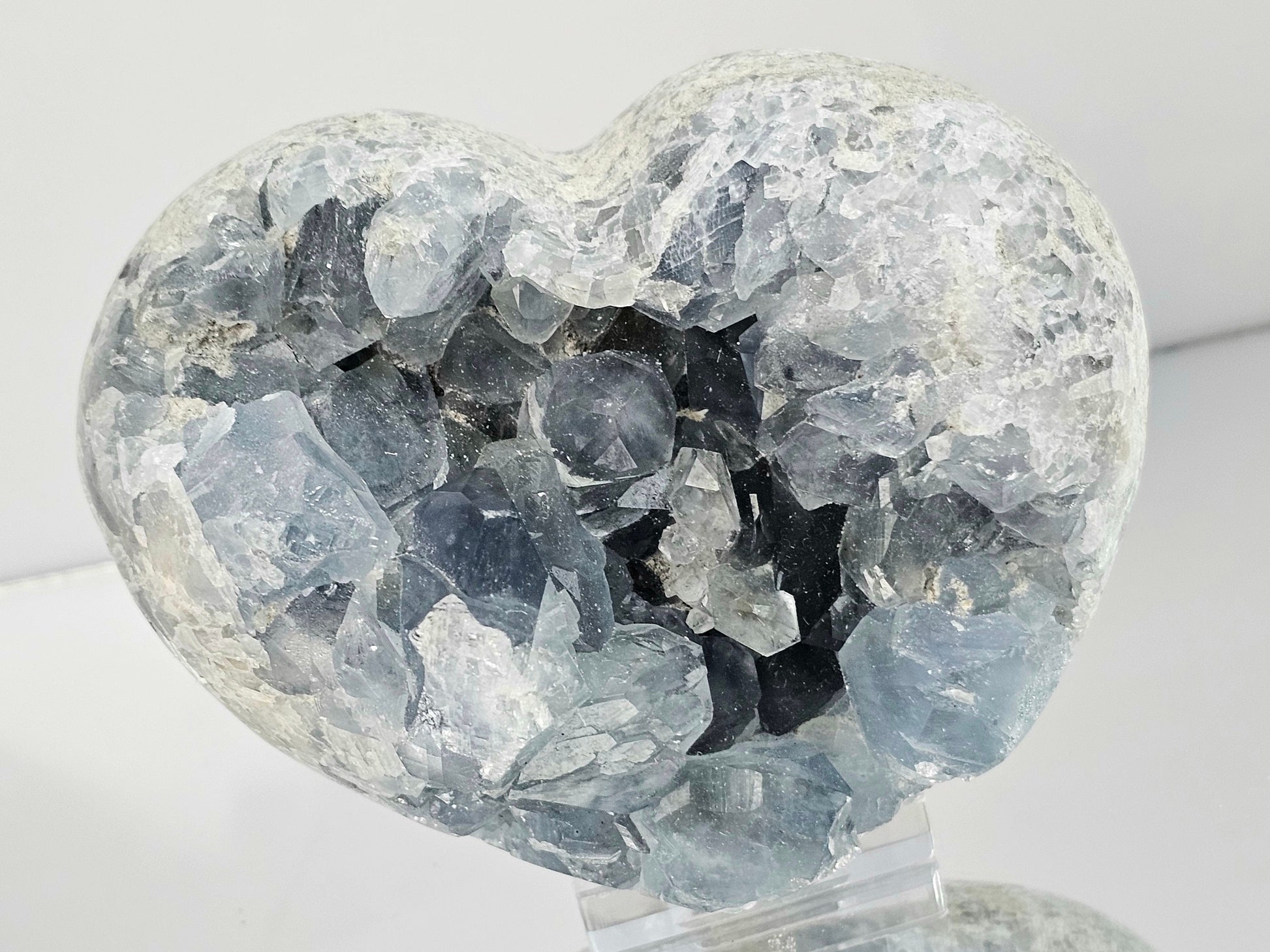 Christmas crystal gift present idea heart wedding gift prop