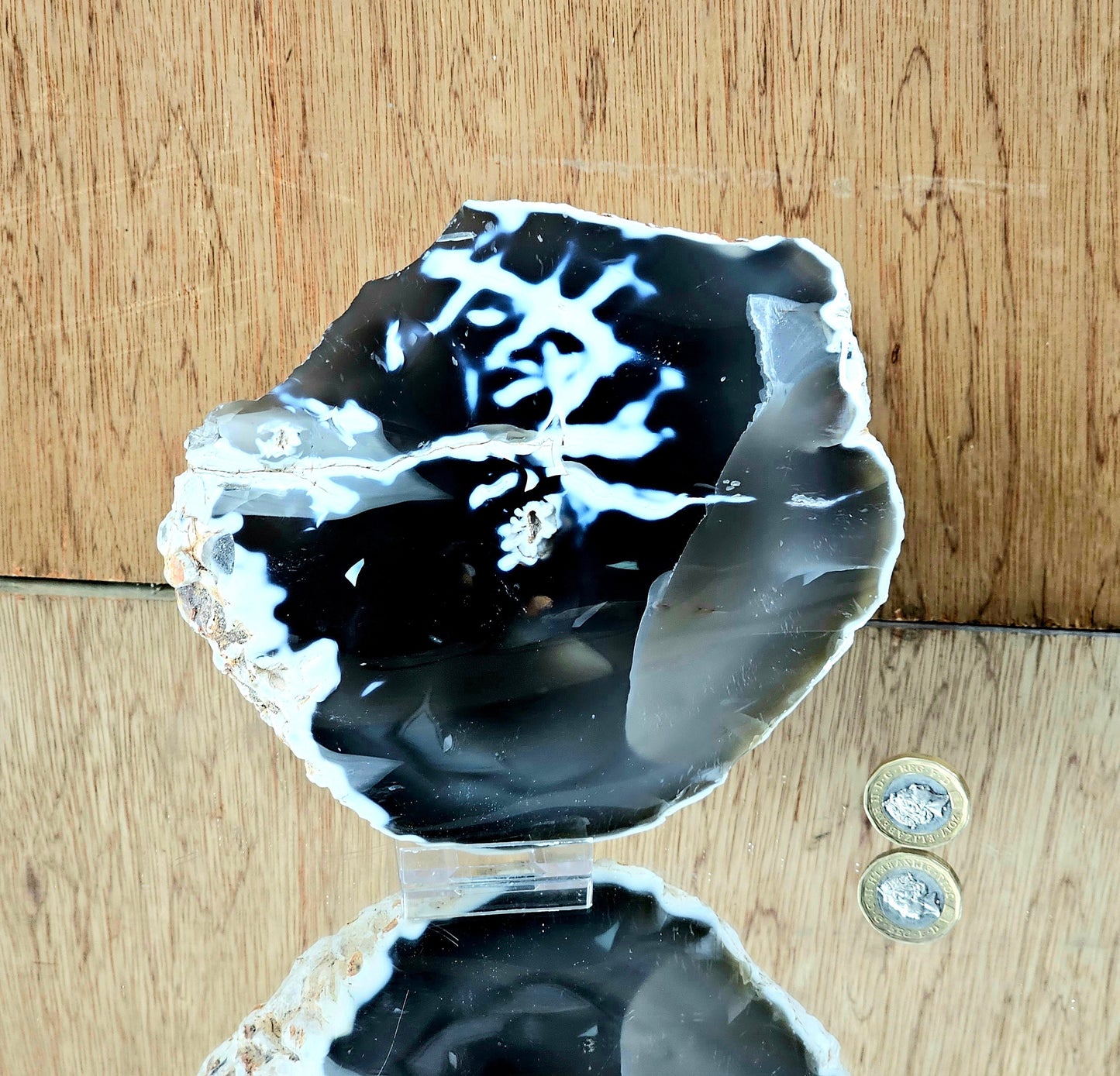 Orca Agate Crystal  (#6)