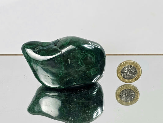 polished malachite crystal congo