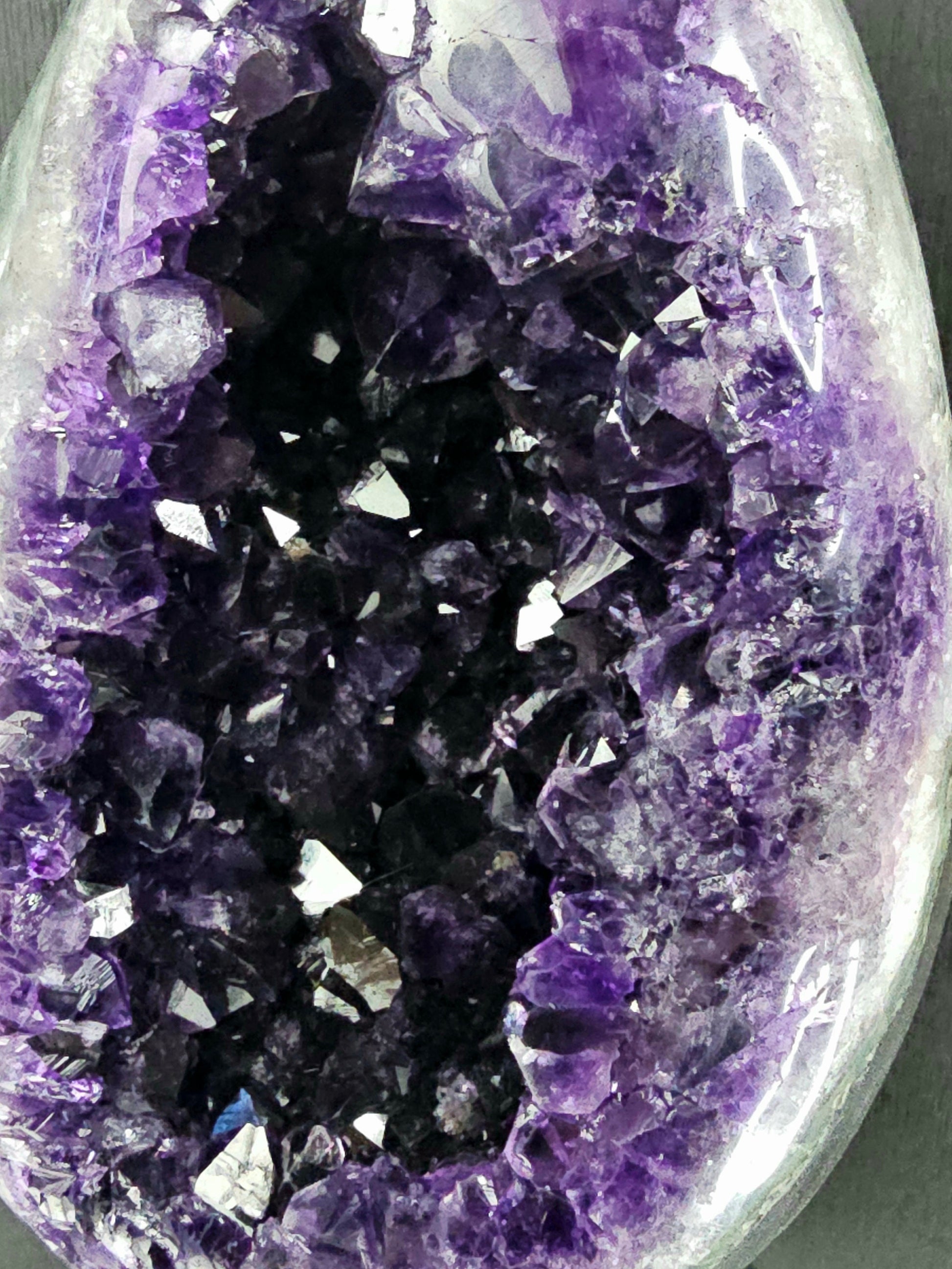 high quality amethyst egg